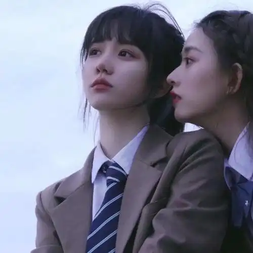 漂亮好看真人闺蜜头像两人