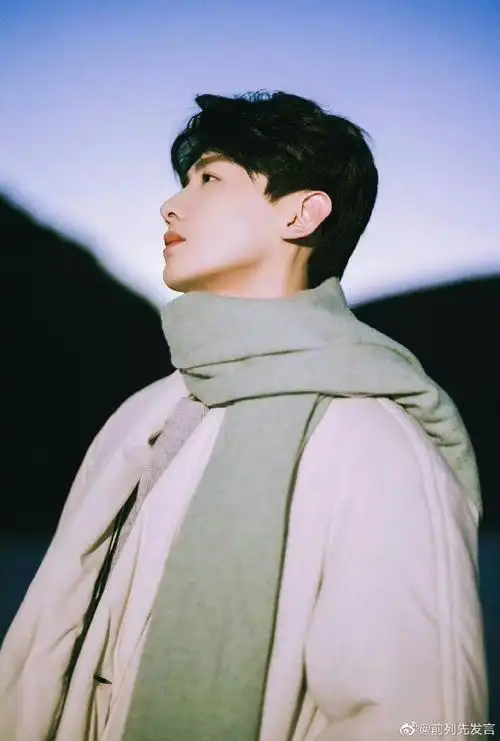 白敬亭早期证件照