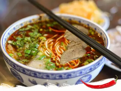 兰州拉面香辣牛肉面速食免煮泡面方便面非油炸新鲜真空牛肉面兰州特产