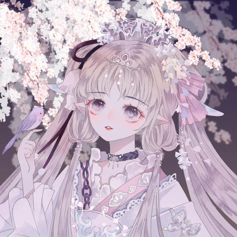 仙气动漫闺蜜头像|或许换个时间,我们真的不会错过