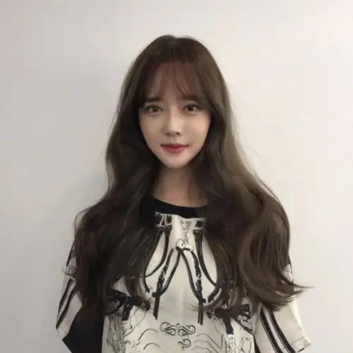 大卷烫发发型图片