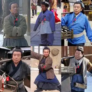 影视水浒传武大郎同款男士宋朝棉麻群演店小二路人老百姓农民古装