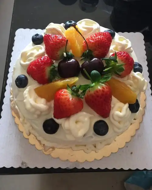 cyly1015做的奶油蛋糕的戚风蛋糕坯