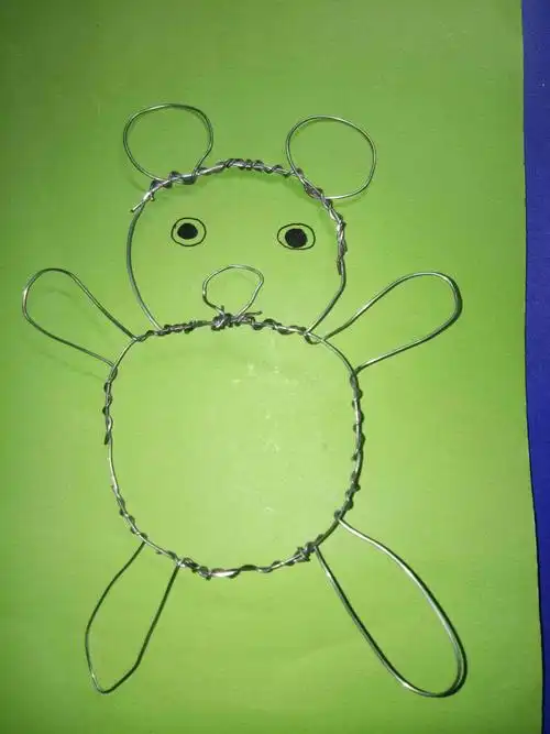 澄迈思源高级中学《线材装饰画》线上教学学生作品展