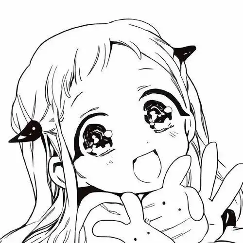 二次元黑白漫画头像最感动的告白是带我回家