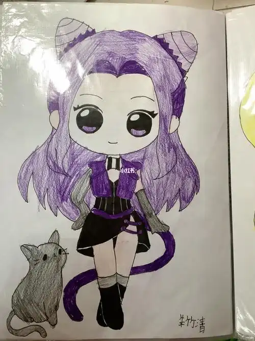 朱竹清简笔画朱竹清简笔画简单又漂亮