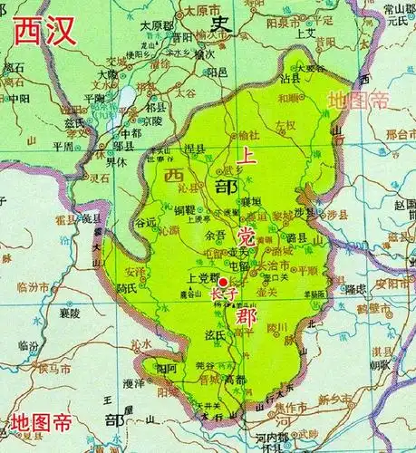 《精卫填海》中的西山和东海在哪里?_上党