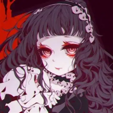 动漫女生恐怖病娇头像图片