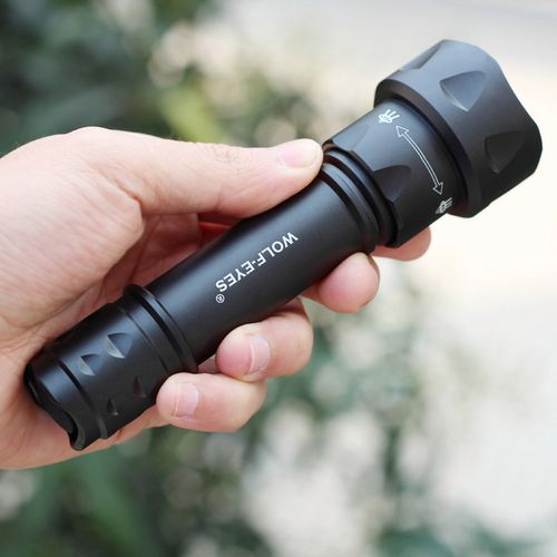 wolfeyes狼眼nitehunter变焦充电户外远射强光手电筒手电筒
