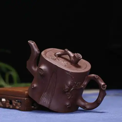 梅庄紫砂壶 茶具底槽青西施壶 纯手工茗家茶壶宜兴黄龙山原矿