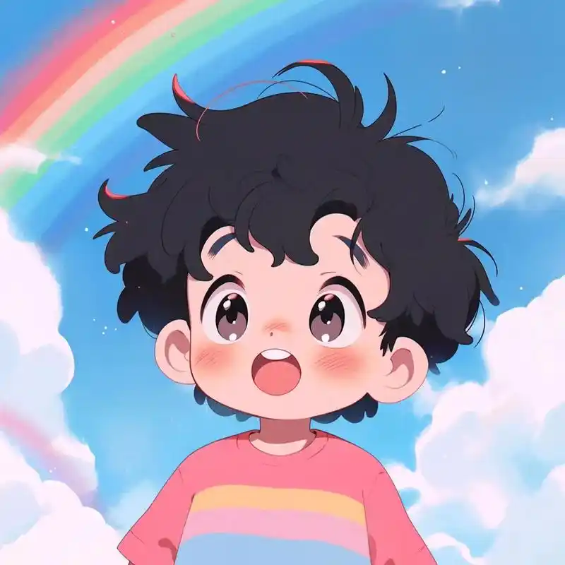 动漫男头 #卡通头像 #q版人物 #最 - 抖音