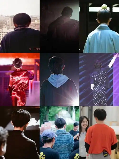 易烊千玺ins#【易烊千玺背影合集】你看世界,世界看你.