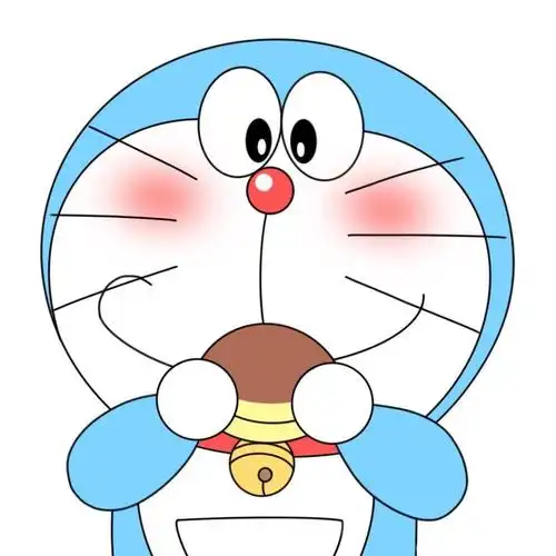 哆啦a梦铜锣烧手绘头像