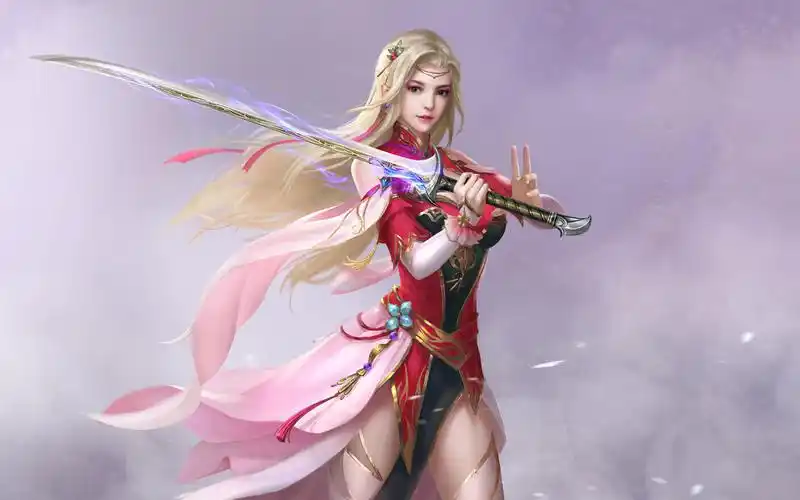 古代的女战士动漫高清电脑壁纸