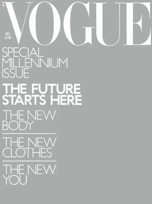 设计| 《vogue》杂志最经典的30个封面故事,不要追求潮流,而要拥有