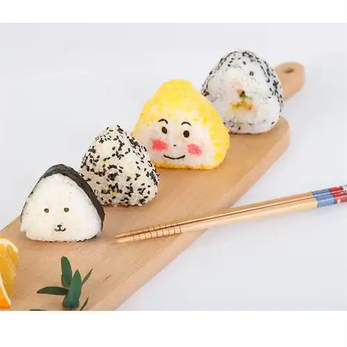 饭团日式寿司三角模具造型套装宝宝创意可爱diy模具