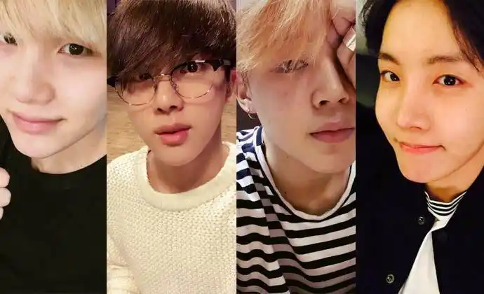 防弹少年团里谁有女朋友扒一扒他们的恋爱史以及惊人素颜照