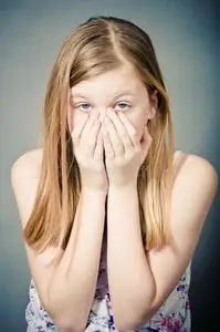 孩子害怕打针图片