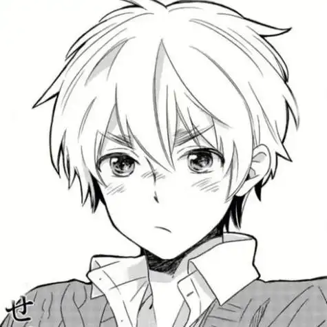 素描动漫黑白头像男生头像 动漫头像图片大全 -【爱个性】