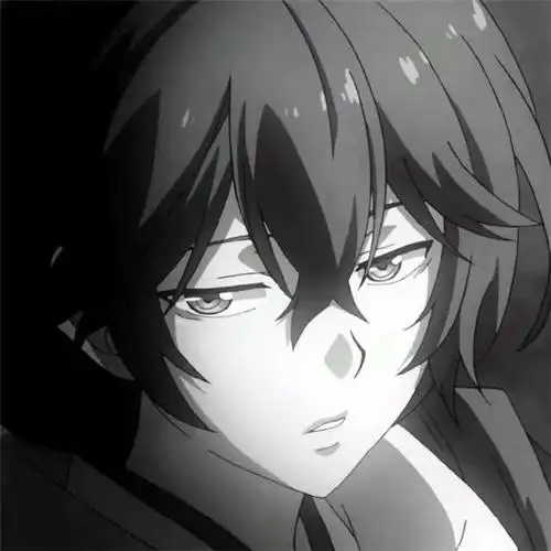 二次元头像男高冷帅气黑暗系_男生动漫头像_头像屋