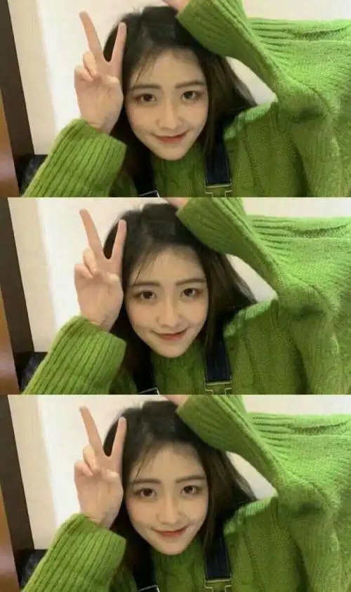 三宫格壁纸小姐姐