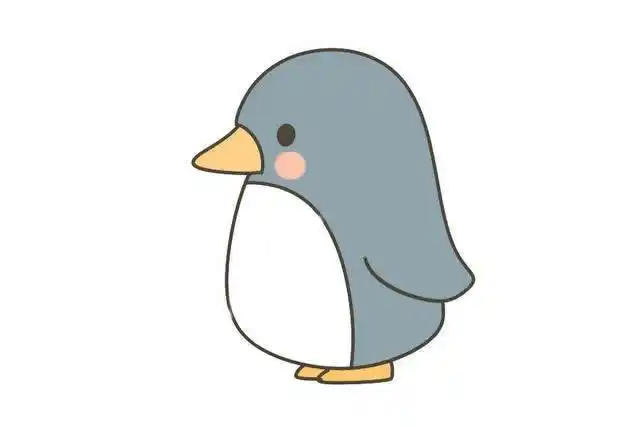 10组萌萌哒小企鹅简笔画3分钟全学会如何绘画小女孩头像简单可爱卡通