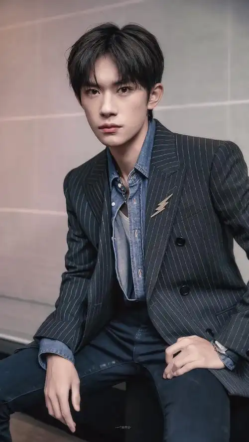 汇源果汁品牌代言人易烊千玺##清扬品牌代言人易烊千玺##四字 易