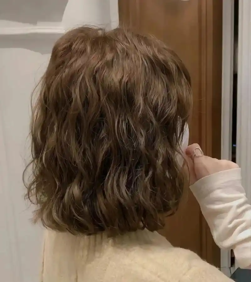 高级的慵懒式烫发.浪漫蓬松优雅的韩式烫发ii造型烫搭配发根蓬 - 抖音