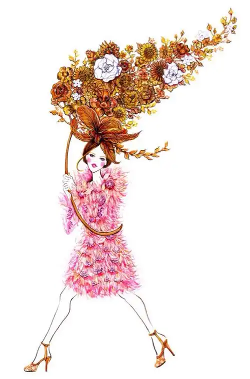 【云想衣裳花想容】时尚手绘