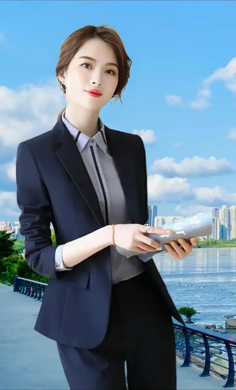 我的新宠来啦!春秋新款西装女学生面试,气质工作服小个子西服