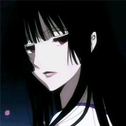 二次元动漫女头像冷酷