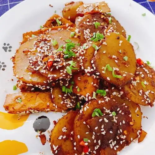 『无油0厨艺』烧烤风味平底锅土豆片