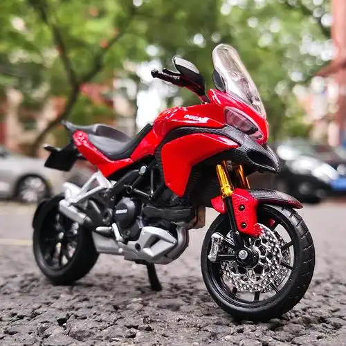 美驰图杜卡迪1200s仿真合金摩托车模型玩具男孩礼物车模