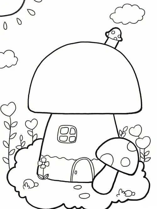 第二波儿童画线稿分享