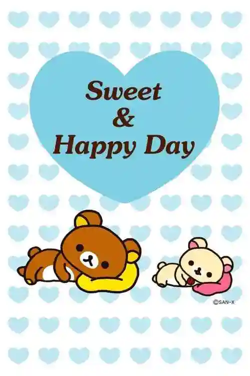 可爱熊rilakkuma高清手机壁纸