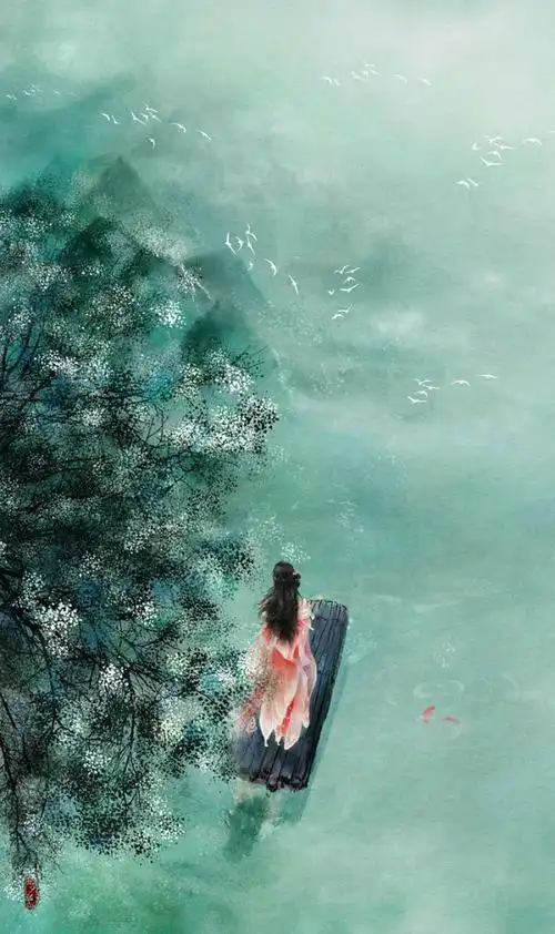 唯美古风背影图片_唯美意境图片_窝窝qq网