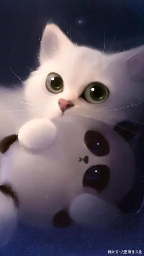 活泼可爱的小猫咪手机壁纸