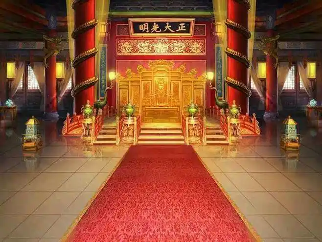 古风二次元壁纸背景唯美插画