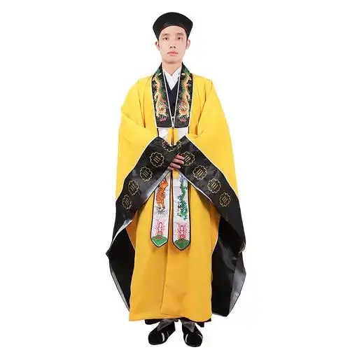 经衣八卦龙领经衣八卦衣道袍法袍经师衣服道教服装道士服饰法袍