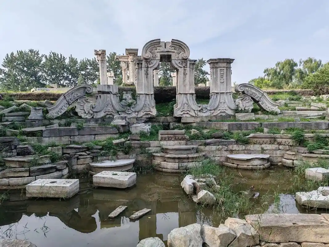 历史课本封面图 一段屈辱历史留下的疤痕#圆明园遗址 - 抖音