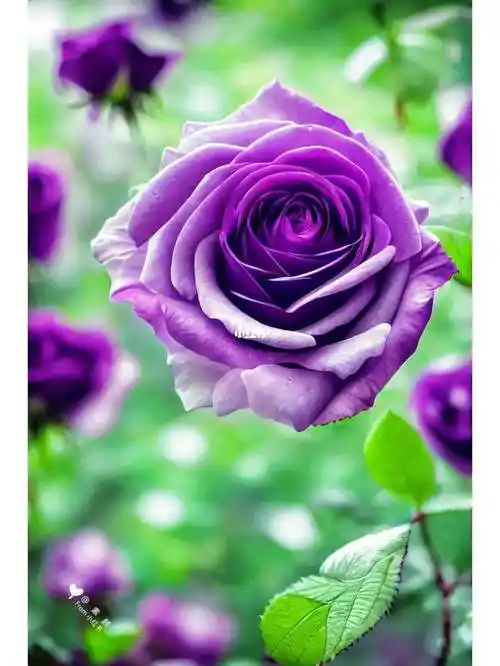 紫玫瑰花语1浪漫真情 紫色玫瑰的花语含义代表着浪漫和真情,一般是