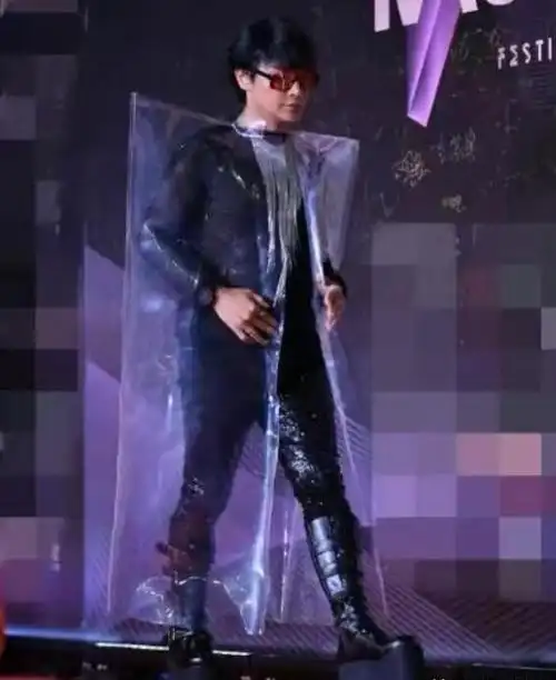 宁静绿嘴唇,华晨宇穿高跟鞋,明星的"高级"审美,普通人看不懂