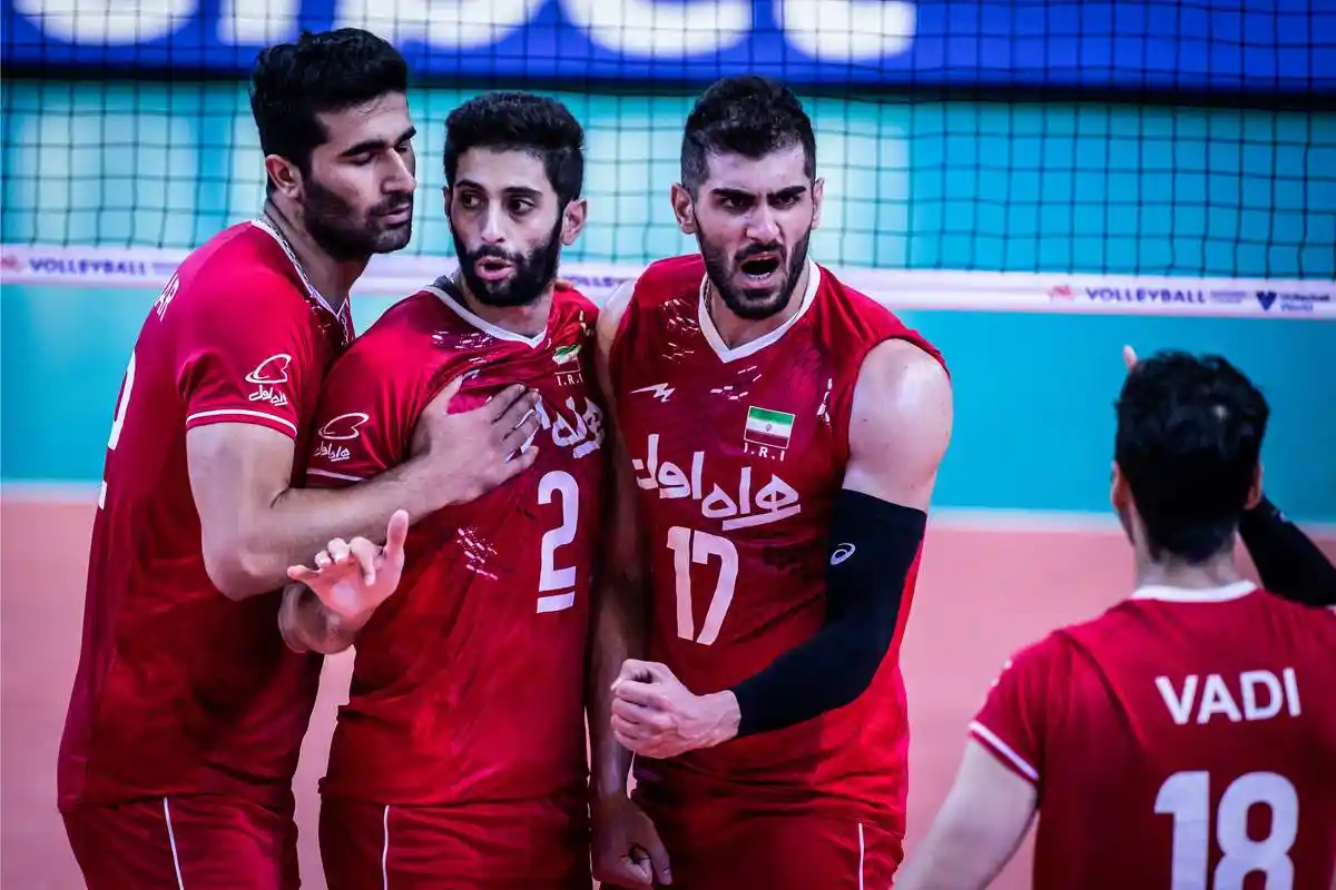 世界男排联赛巴西3:0伊朗,不幸折损一员大将——世界杯mvp阿兰!