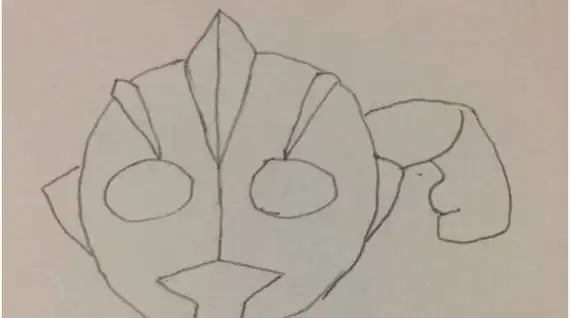 如终极风马奥特曼简笔画? - 你问我答网