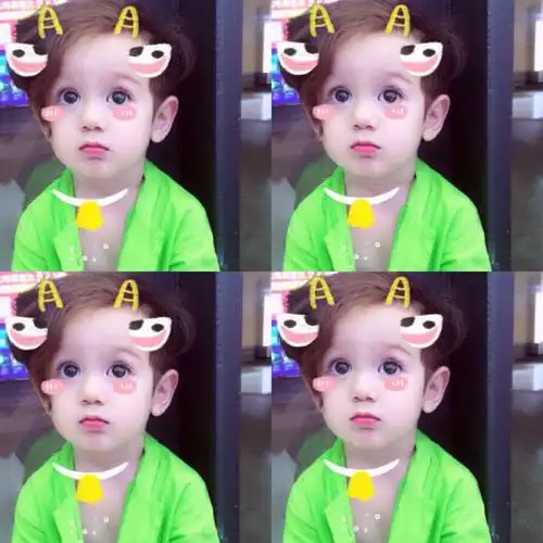 萌娃jackson周嘉诚,帅气不失可爱的男混血(进入专辑:混血萌娃/头像集d