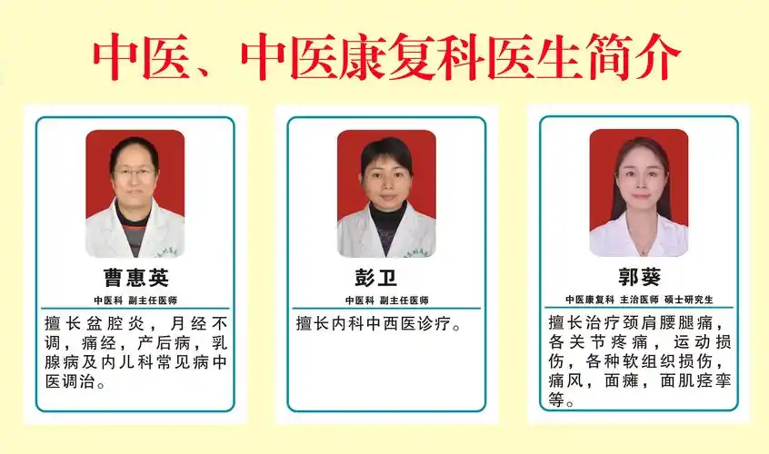 中医门诊医生简介