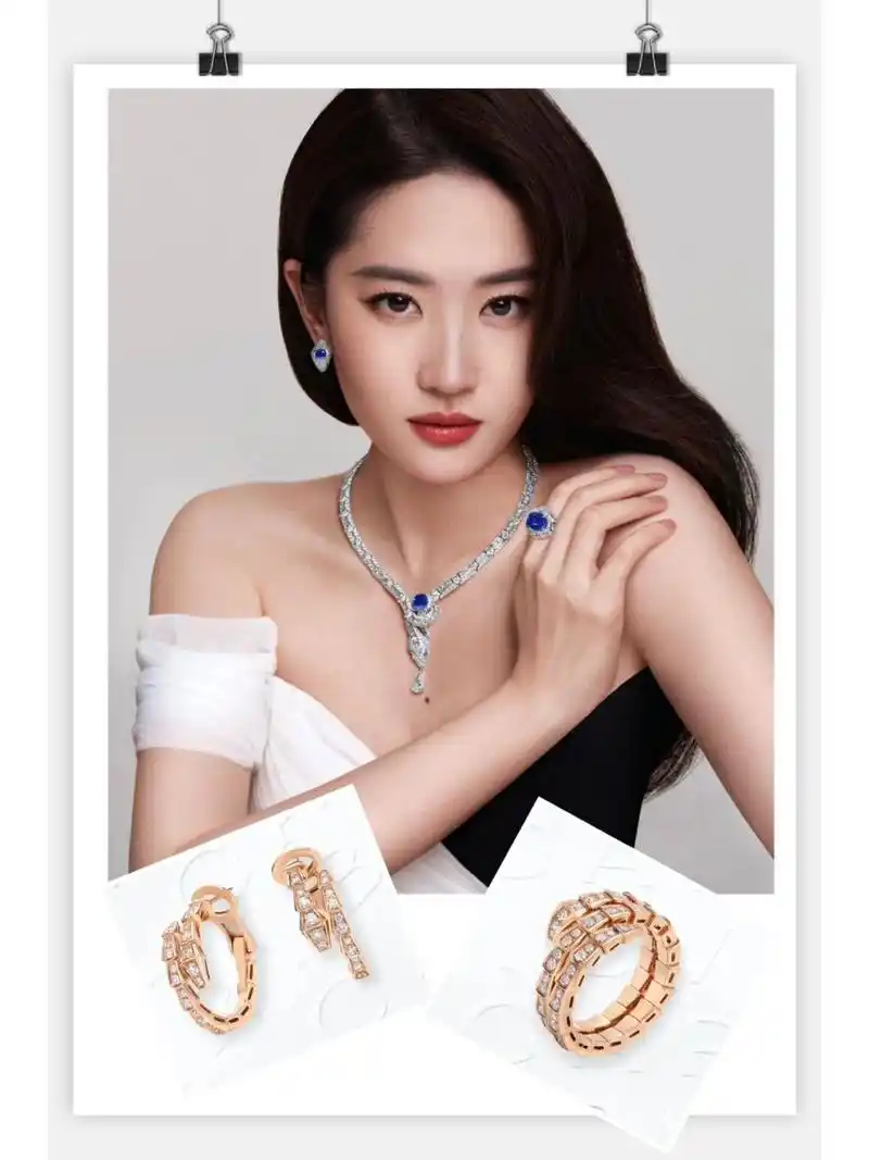 啊啊 刘亦菲是宝格丽全球代言人啦 冲冲冲 太激动了,刚刚宣布刘亦菲是