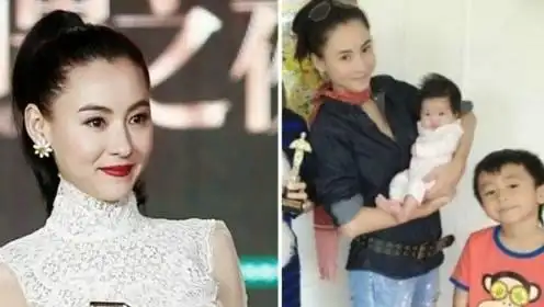 张柏芝三胎小王子身份终于揭开喊霆锋爸爸谢贤亲自接回家