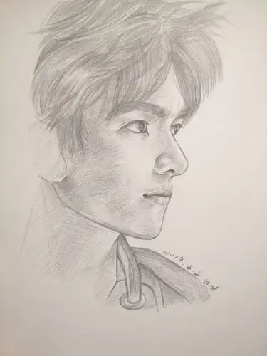 好久没画了,我这手残还得继续努力#杨洋# #电视剧全职高手