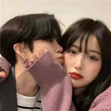 宠溺超甜的幸福情头 清纯真人甜死人的情头合集_情侣头像_美头网